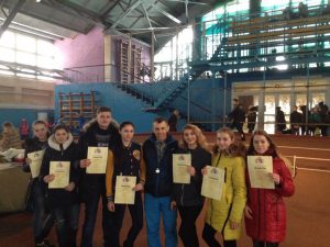 Призери чемпіонату області з легкої атлетики серед юнаків та дівчат 2000/2001 р.н