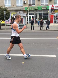 Денис Ярошевський срібний призер чемпіонату України зі спортивної ходьби
