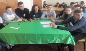 команда гімнастів, куратор Проненко Л.С.