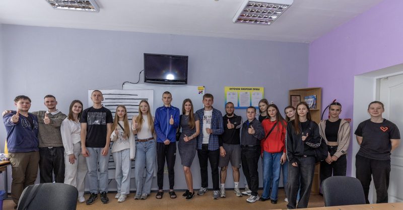 Зустріч студпарламенту коледжа з представниками центру молодіжних ініціатив