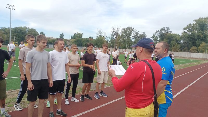 Визначено переможців легкоатлетичного кросу на Спартакіаді коледжу