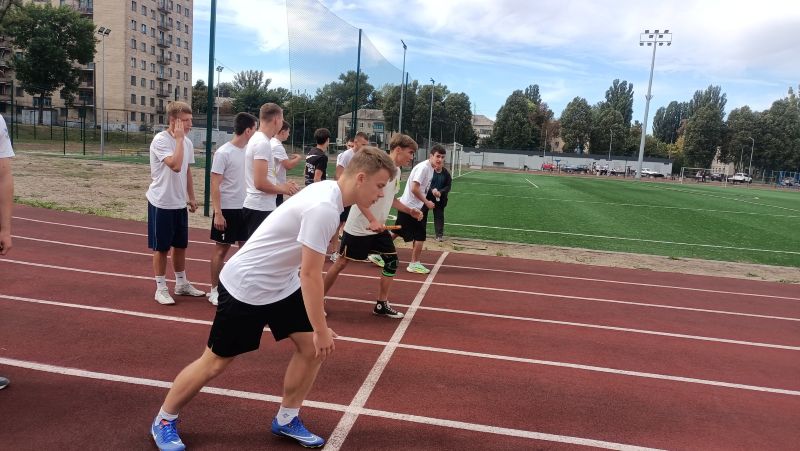 Визначено переможців легкоатлетичного кросу на Спартакіаді коледжу