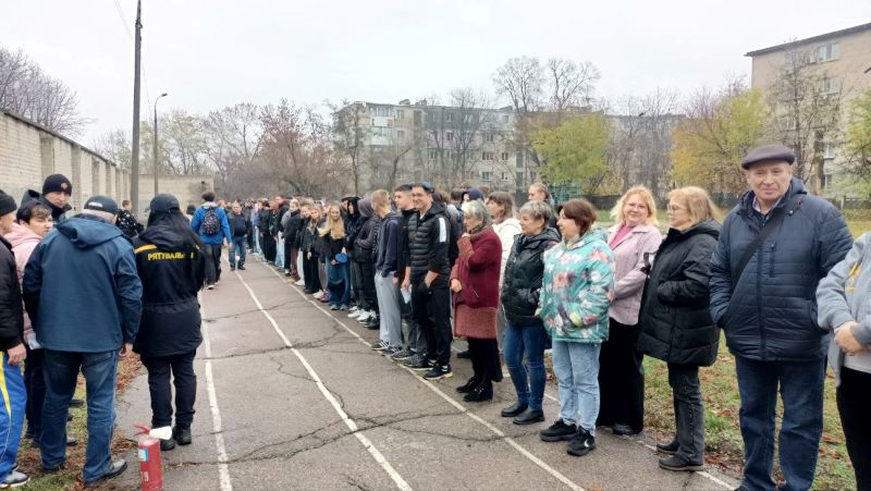 Практичне навчання з Цивільного Захисту та Пожежної Безпеки!